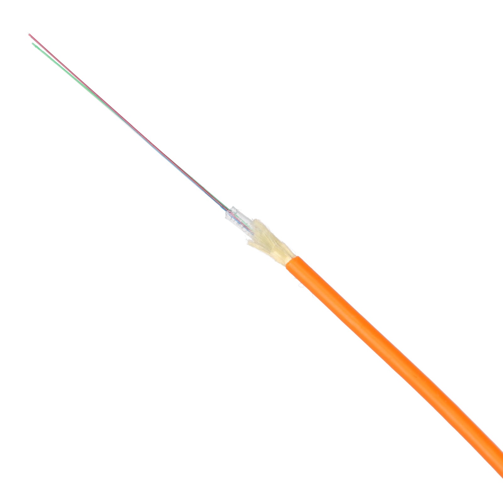 FIBERHOME MICRO CABLE 2.5MM 4FO G.657A1 PE ORANGE 2KM DRUM (kuva varten) FIBERHOME MICRO CABLE 2.5MM 4FO G.657A1 PE ORANGE 2KM DRUM