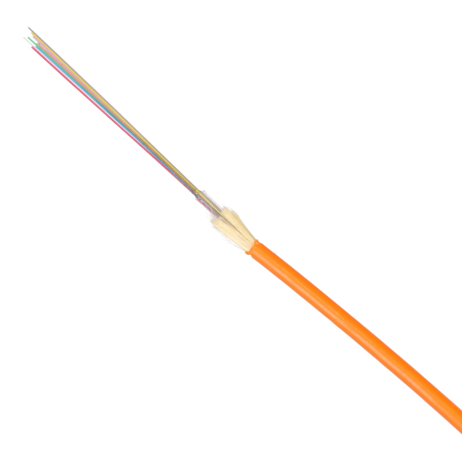 FIBERHOME MICRO CABLE 2.5MM 8FO G.657A1 PE ORANGE 2KM DRUM (kuva varten) FIBERHOME MICRO CABLE 2.5MM 8FO G.657A1 PE ORANGE 2KM DRUM