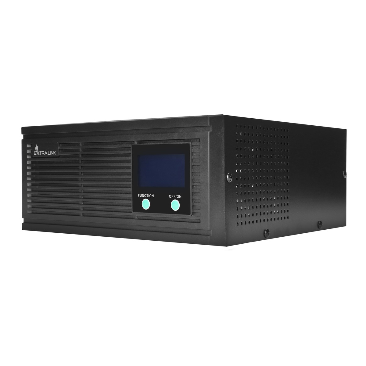 Extralink Thunder -invertteri 1500VA/1200W yhteensopiva Volt Sinus Pro -mallin kanssa, puhdas siniaaltoinen, 24V DC akkujännite 6
