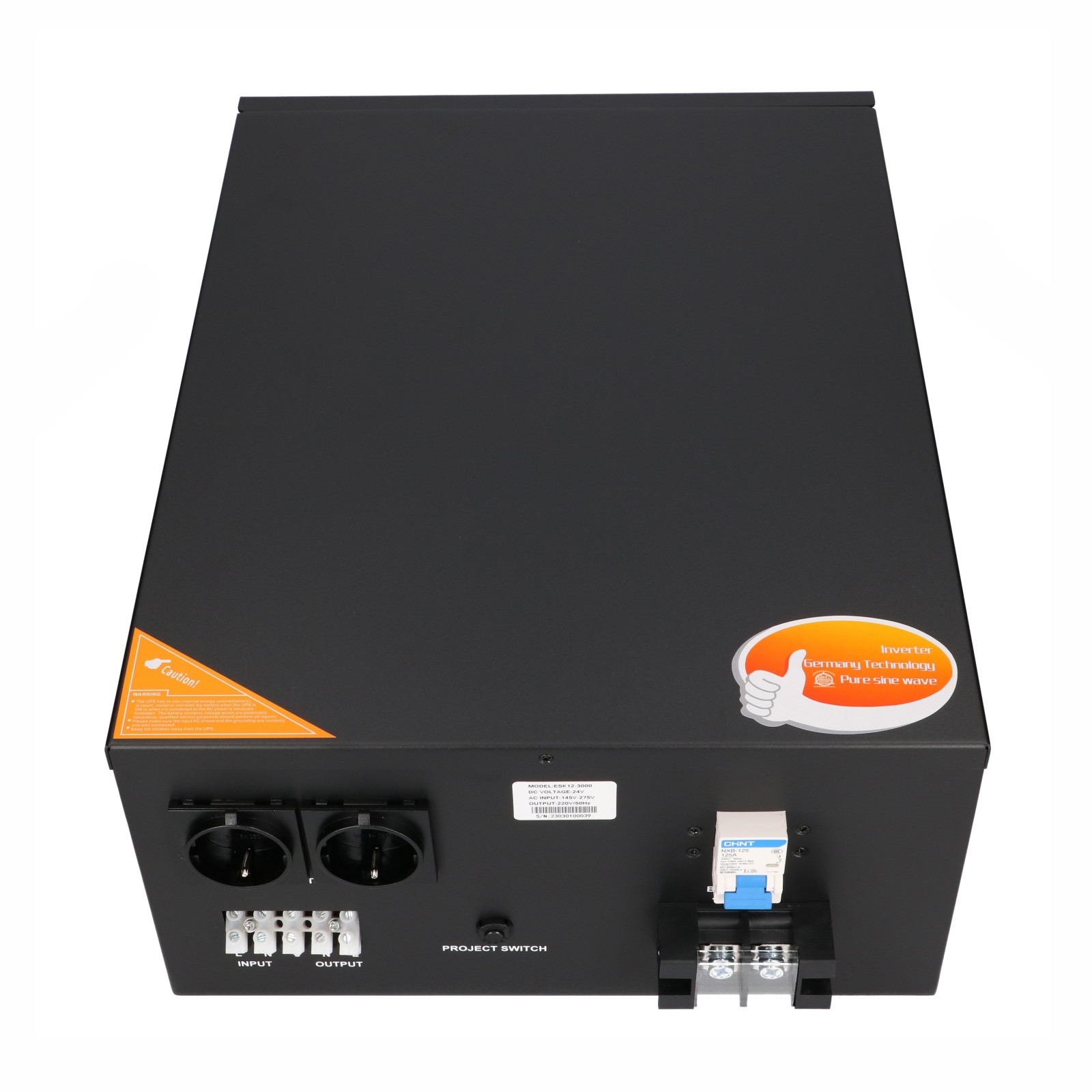 Extralink Piorun 3000VA/2100W invertteri Volt Sinus Pro -mallin korvaajaksi 5