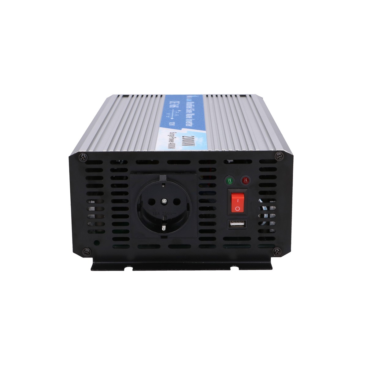 Extralink OPIM-2000W autoinvertteri, 12V, 2000W muokattu siniaalto 4