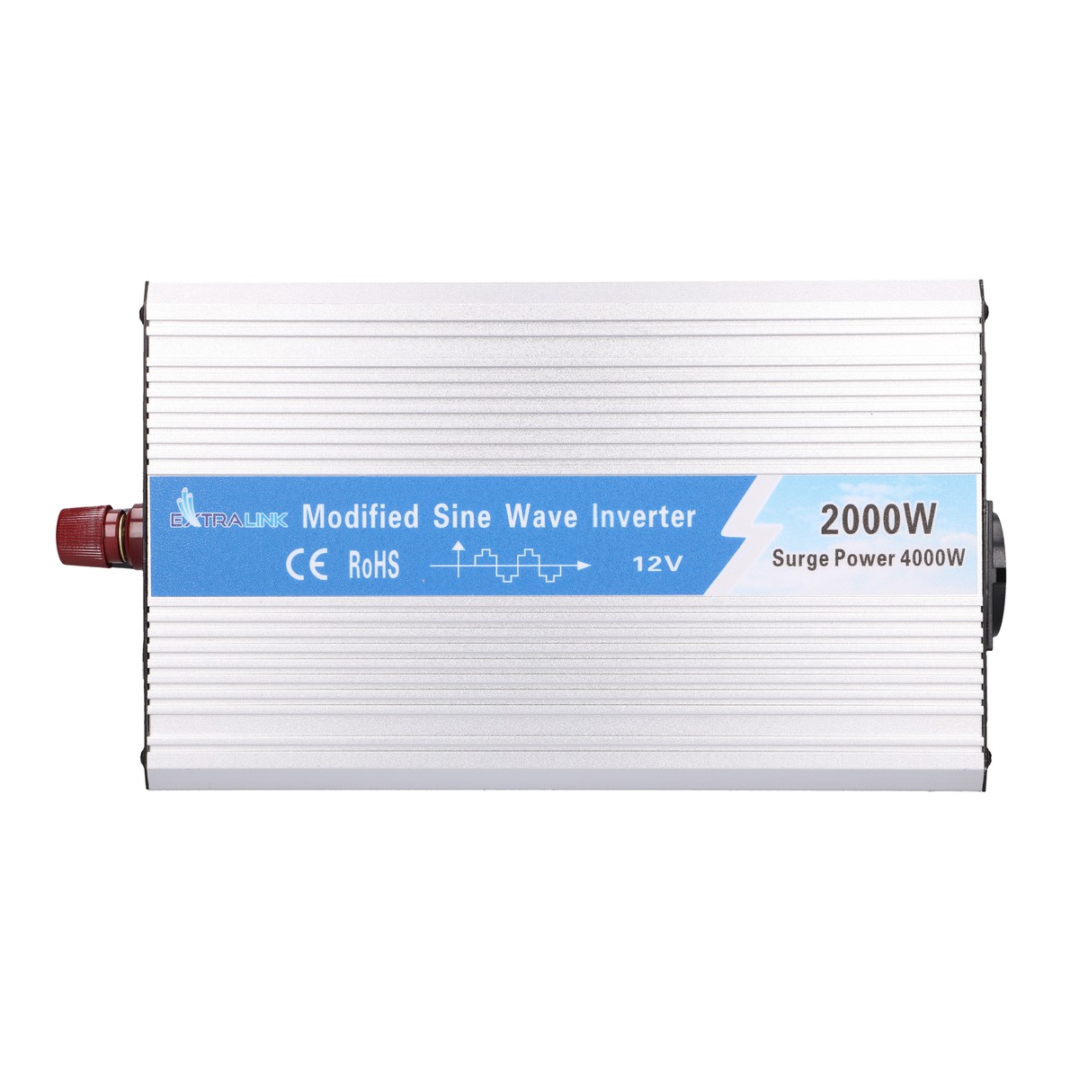 Extralink OPIM-2000W autoinvertteri, 12V, 2000W muokattu siniaalto 7