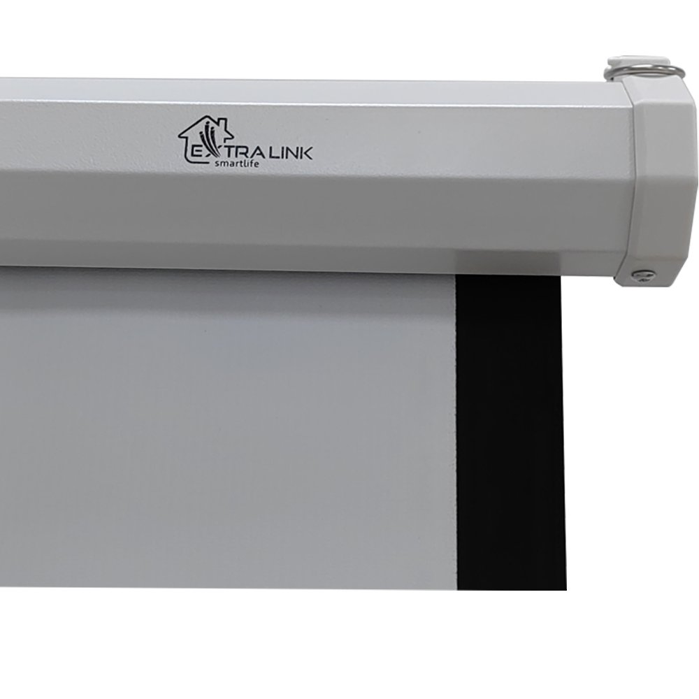Extralink projisointiruutu 120", 16:9, 266x149cm, PVC, puoliautomaattinen rullaava 4