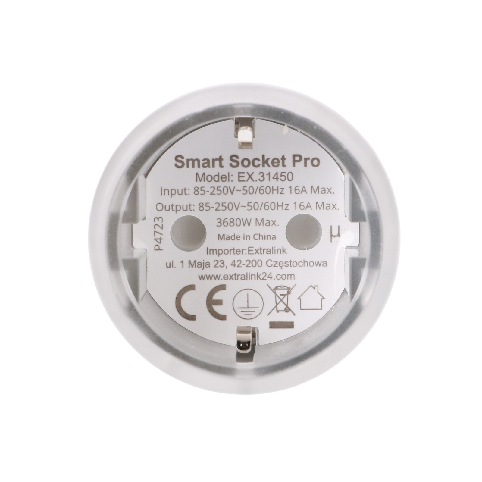 Extralink Smartlife älypistorasia SC Pro, Zigbee, Homekit, Tuya, 3680W älypistoke 3