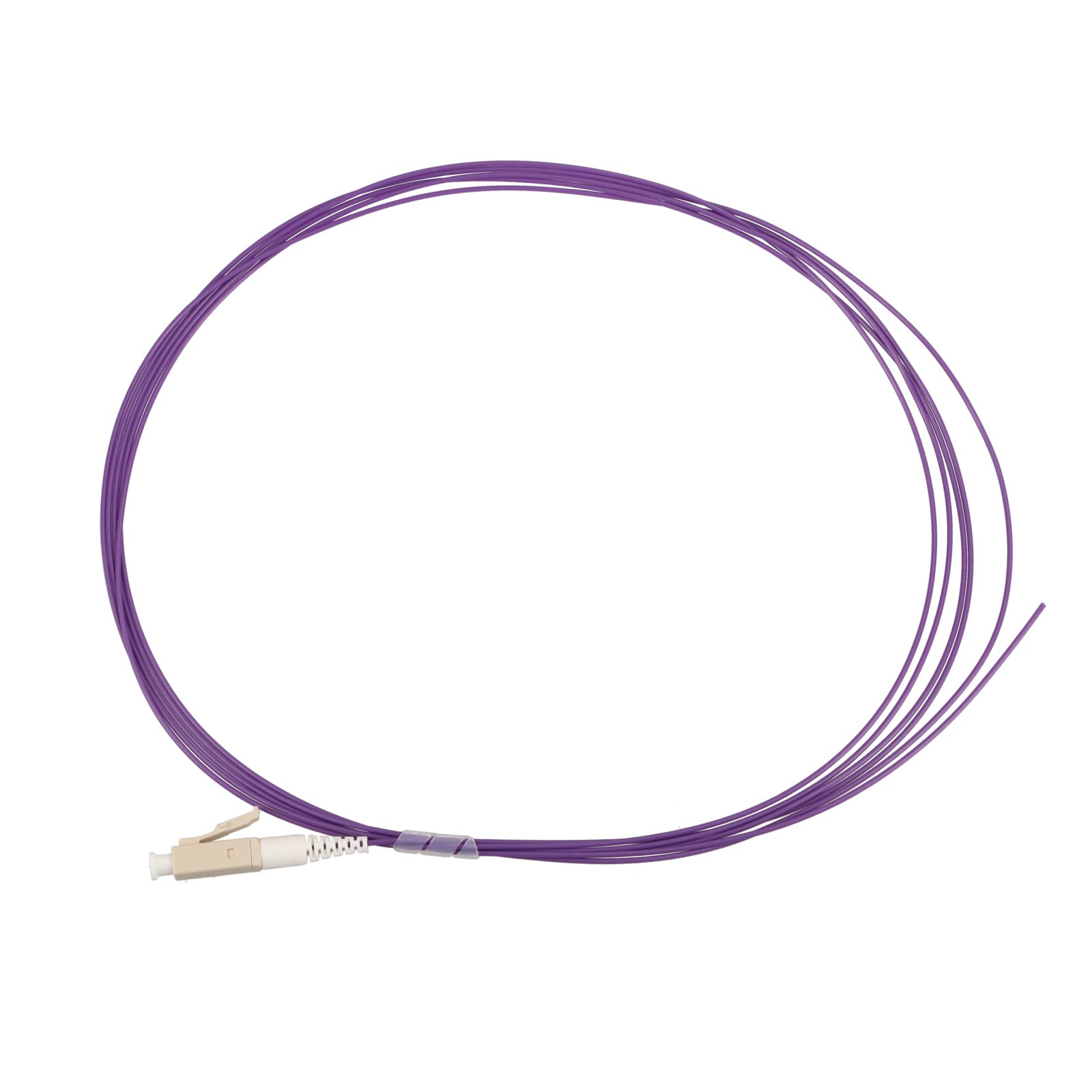 (kuva varten) Extralink LC/UPC Pigtail, Multimode, OM4, 50/125, 2m, Easy Strip