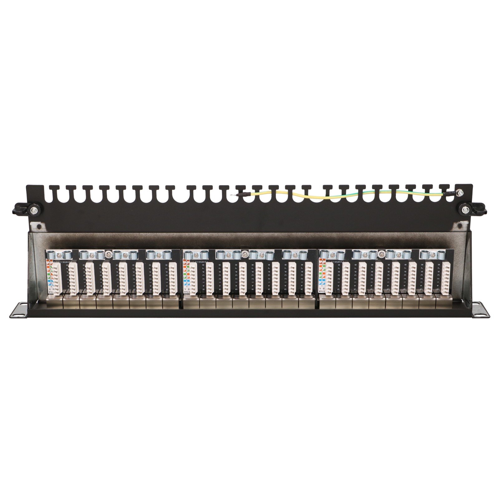 Extralink CAT6A STP patch panel, 24 portia 4