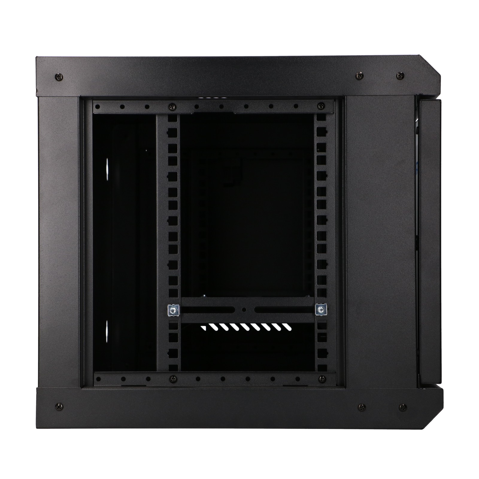 Extralink Lite 6U 530x400 Black, telinekaappi, seinäkiinnitys, hylly mukana 4