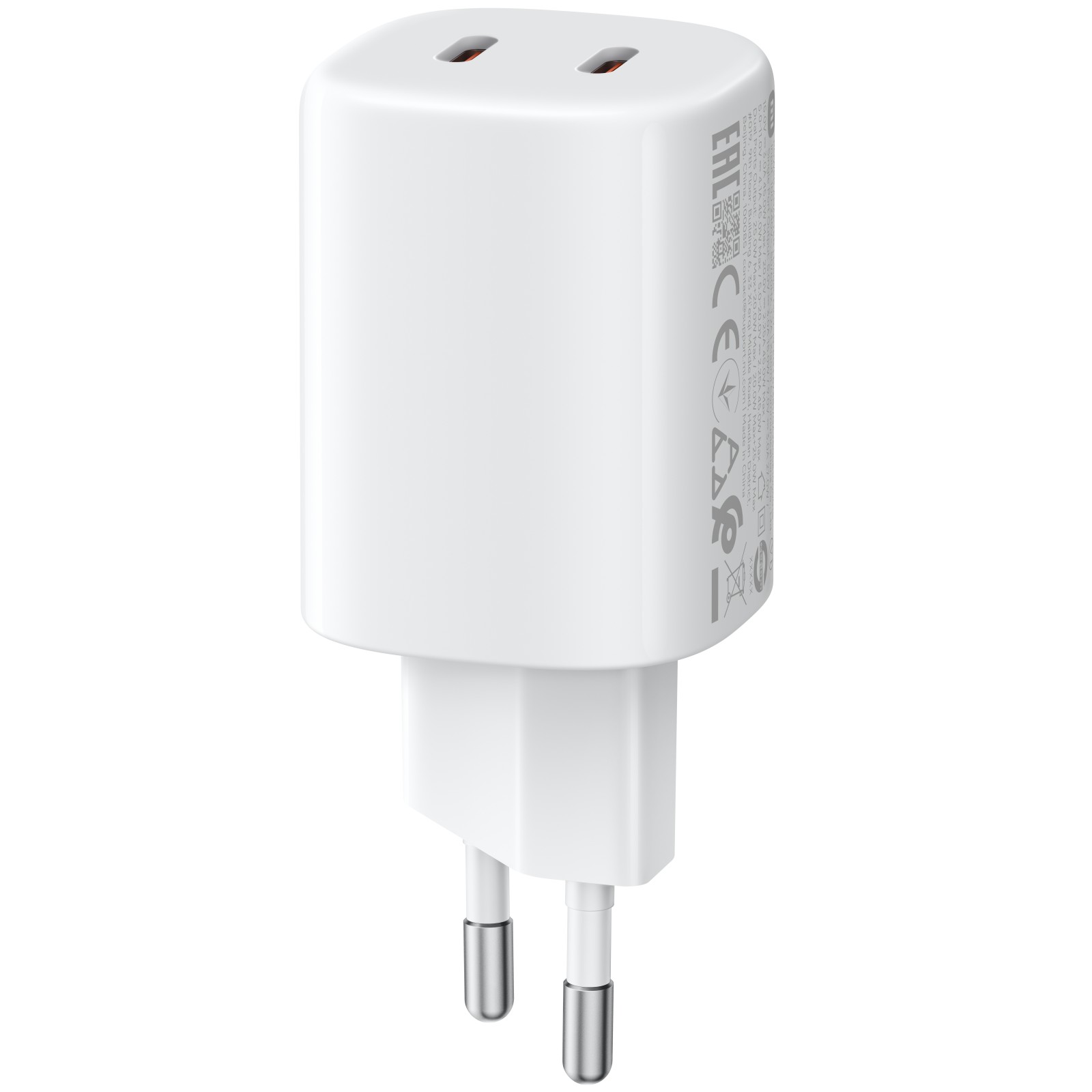 Xiaomi 45W Turbo -laturi EU | Verkkolaturi | USB Type-C x2 (kuva varten) Xiaomi 45W Turbo -laturi EU | Verkkolaturi | USB Type-C x2