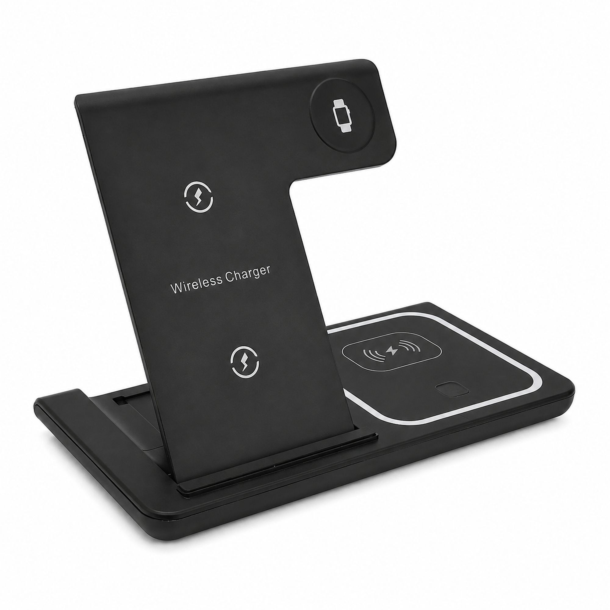 Extralink langaton laturi 3-in-1 monitoiminen, musta 2