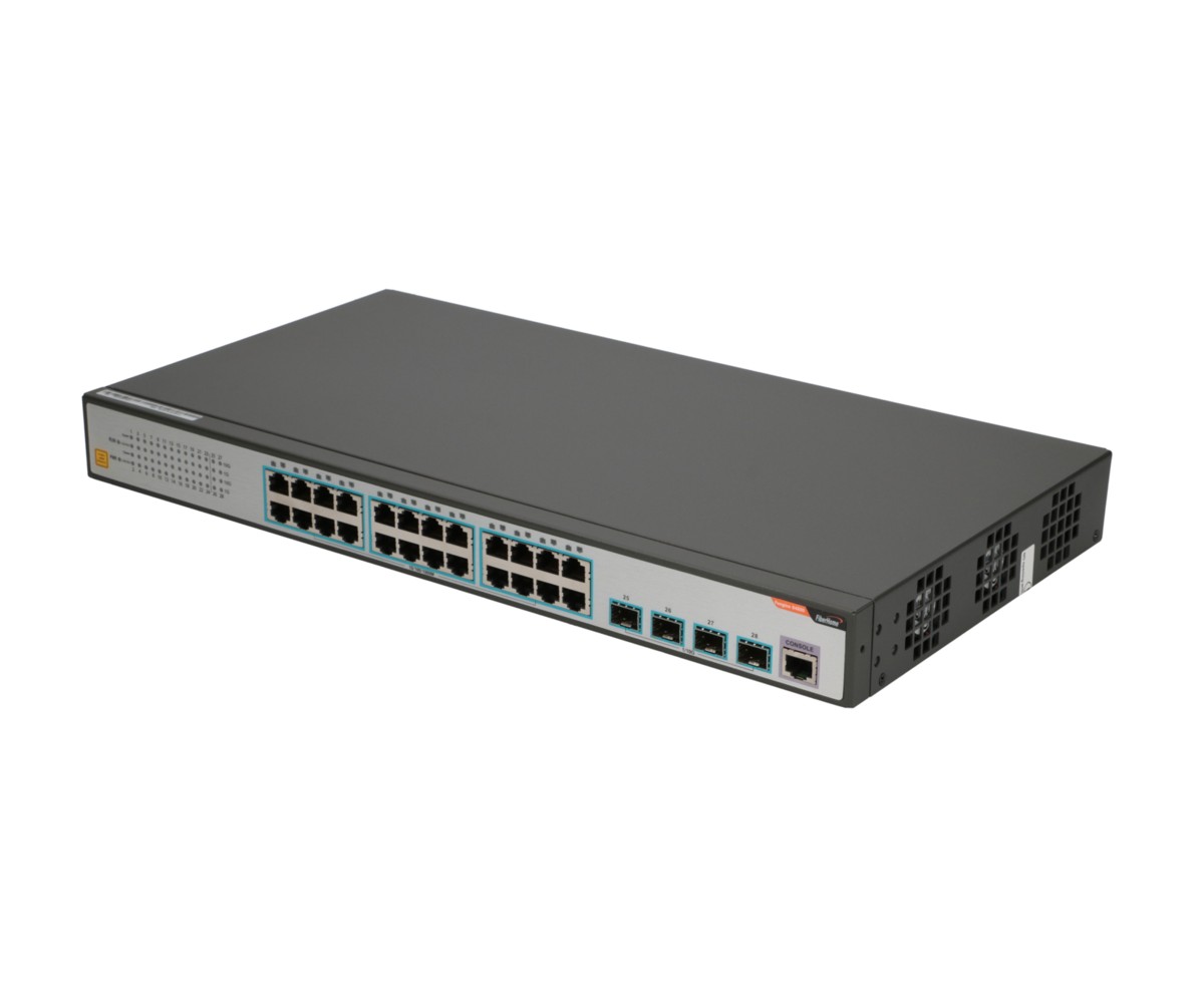 Fiberhome S4820-28T-X-AC kytkin, 24x RJ45 1000Mb/s, 4x SFP+ 7