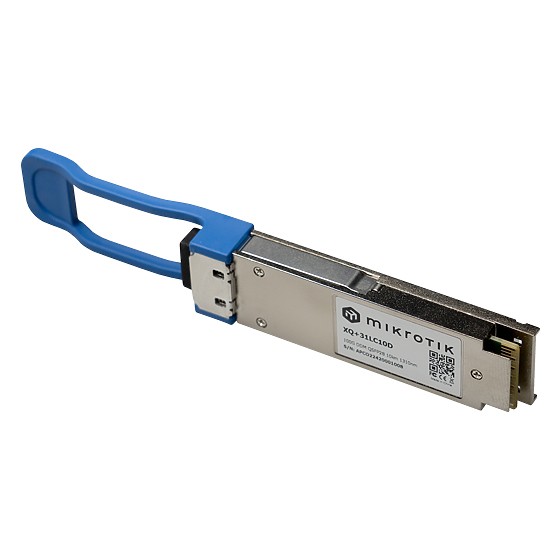 (image for) MikroTik QSFP28 Module XQ+31LC10D, DDM, 100Gb/s, SM, 10km, 1310nm, LC