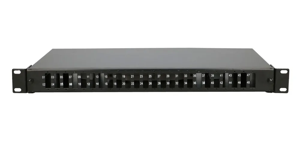 Fiber optic patch panels