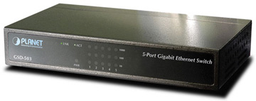 (kuva varten) 5-Port Gigabit Ethernet Switch