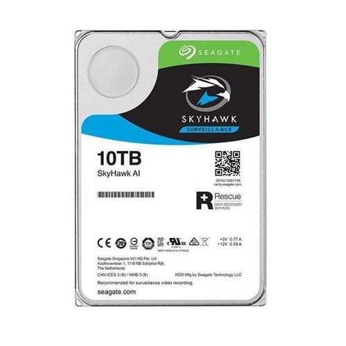 10 TB HDD SATA SEAGATE SKYHAWK (kuva varten) 10 TB HDD SATA SEAGATE SKYHAWK