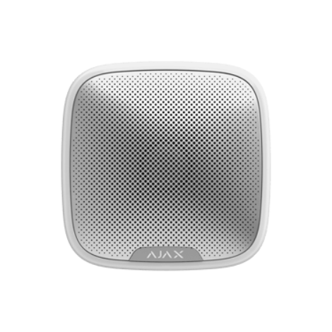 Ajax StreetSiren Wireless street siren (white) (kuva varten) Ajax StreetSiren Wireless street siren (white)
