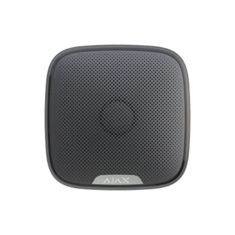 Ajax StreetSiren Wireless street siren (black) (kuva varten) Ajax StreetSiren Wireless street siren (black)
