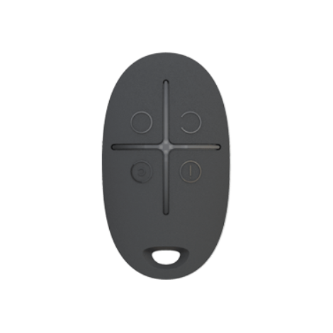Ajax SpaceControl Key fob with a panic button (black) (kuva varten) Ajax SpaceControl Key fob with a panic button (black)