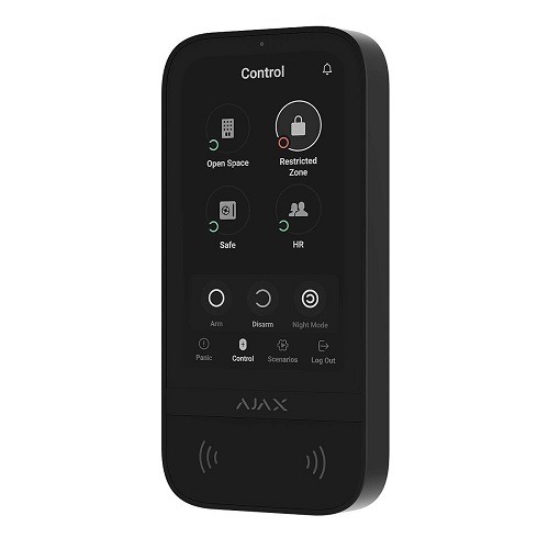 Ajax Wireless keypad with touch screen (Black) (kuva varten) Ajax Wireless keypad with touch screen (Black)