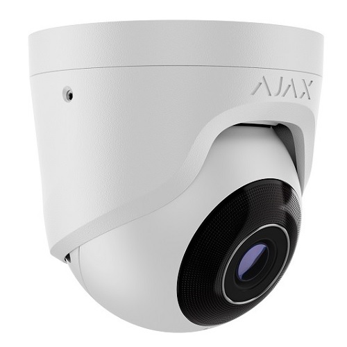 (kuva varten) AJAX TurretCam IP Camera, 8MP, 2.8mm (white)