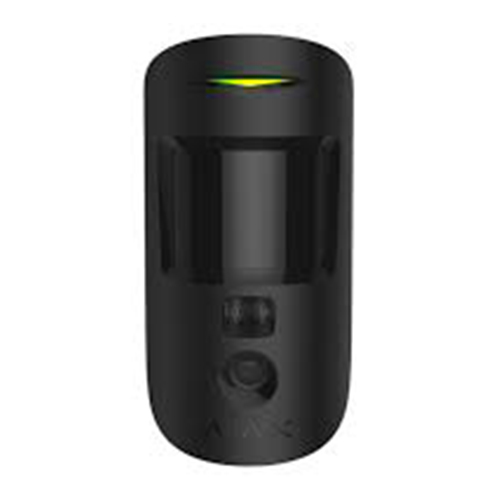 (kuva varten) Ajax Motion detector with a photo camera MotionCam (black)