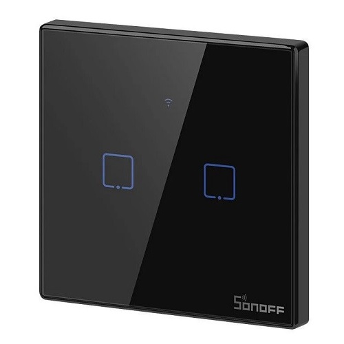 SONOFF TX älykäs valokosketuskytkin T3EU2C, Wi-Fi, RF (kuva varten) SONOFF TX älykäs valokosketuskytkin T3EU2C, Wi-Fi, RF