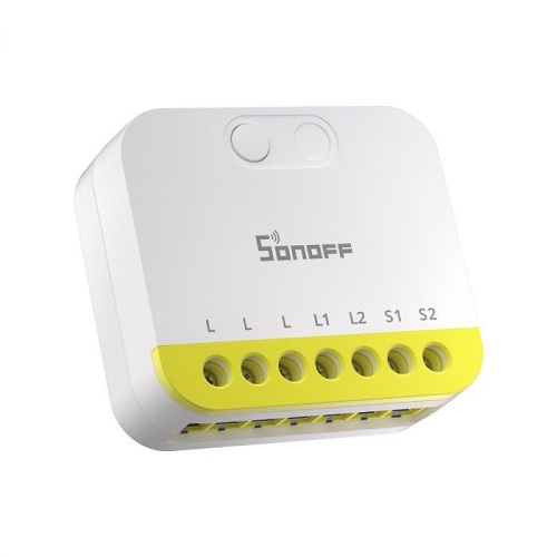 (kuva varten) SONOFF MINI-ZB2GS-L kaksoisälykytkin, Zigbee