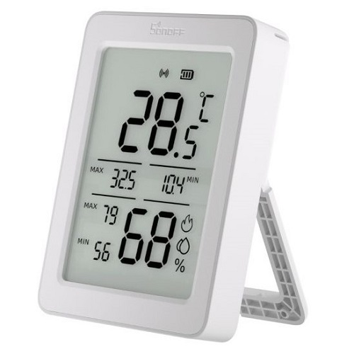 (kuva varten) SONOFF Zigbee LCD älykäs lämpötila- ja kosteusanturi