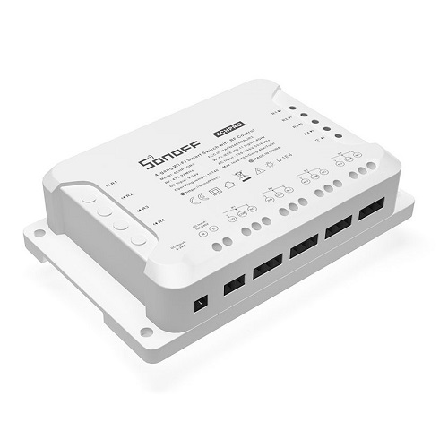SONOFF Smart 4-kanavainen Wi-Fi-kytkin RF433MHz-ohjauksella (kuva varten) SONOFF Smart 4-kanavainen Wi-Fi-kytkin RF433MHz-ohjauksella