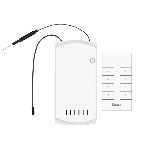 (kuva varten) SONOFF iFan04 älykäs kattotuulettimen ja valaisimen ohjain, Wi-Fi/RF