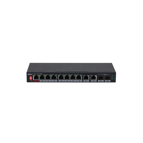 10-porttinen hallitsematon pöytäkytkin gigabit-nopeudella ja 8 PoE-portilla (kuva varten) 10-porttinen hallitsematon pöytäkytkin gigabit-nopeudella ja 8 PoE-portilla