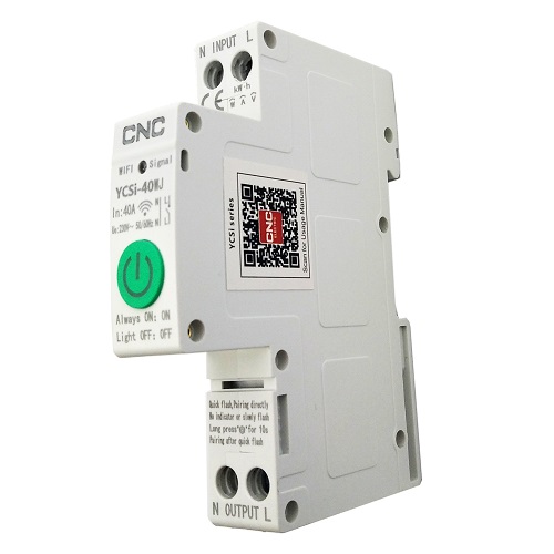 (kuva varten) TUYA Smart Switch 1-Ch, Wi-Fi, 40A