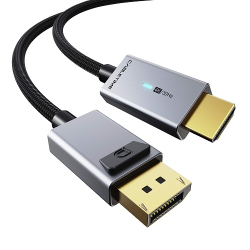 Premium DisplayPort - HDMI -kaapeli, 4K/30Hz, 1 m (kuva varten) Premium DisplayPort - HDMI -kaapeli, 4K/30Hz, 1 m