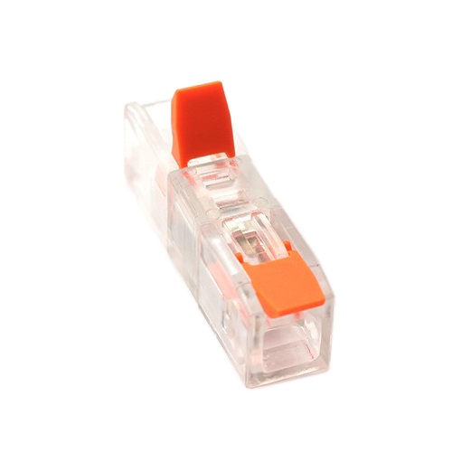 (kuva varten) Pikaliitin suoraan johdolle, vipuliitin, 1-1, 0,2–4,0 mm², 32 A, 450 V, 100 kpl