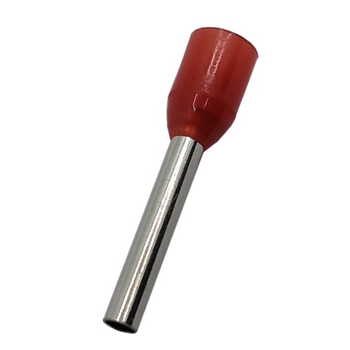 (kuva varten) Eristetty johdon päätyliitin 6mm²/10AWG kaapelille, 100 kpl