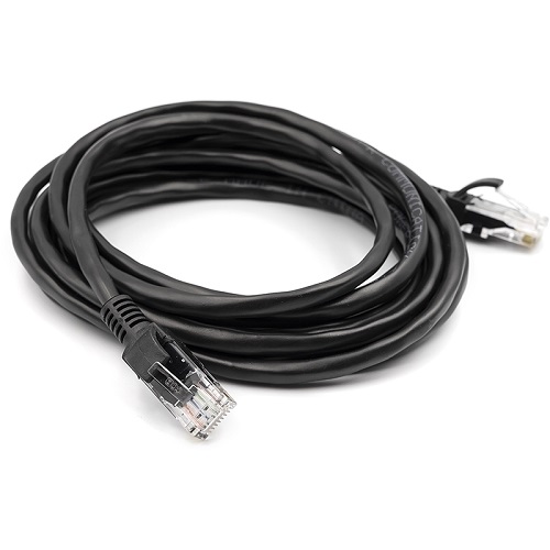 (kuva varten) Cat5E UTP -kaapeli, 3 m, musta