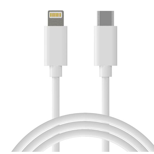 (kuva varten) USB Type C - Lightning -kaapeli, PD, 18W, 1m