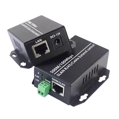 (kuva varten) Twisted Pair Network Extender 10/100M, 300m/ 500m