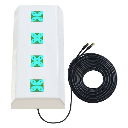 (kuva varten) 5G / LTE / CBRS 2x2 MIMO -antenni, 1,7–3,8 GHz, 2x 14 dBi