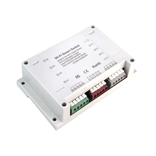 (kuva varten) TUYA Smart Breaker 4 Channel Wi-Fi