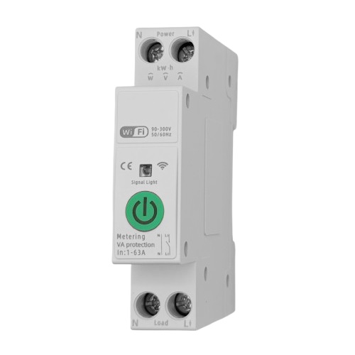 TUYA Smart Switch 1-Pole Wi-Fi, 63A (image for) TUYA Smart Switch 1-Pole Wi-Fi, 63A