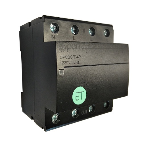 TUYA Smart Switch 4-Pole Wi-Fi, 63A (image for) TUYA Smart Switch 4-Pole Wi-Fi, 63A