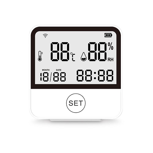 (kuva varten) TUYA Smart Temperature and Humidity Sensor, Wi-Fi