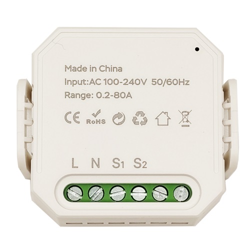 Smart Energy Meter, 1P+N, 80A, Wi-Fi, Tuya (kuva varten) Smart Energy Meter, 1P+N, 80A, Wi-Fi, Tuya